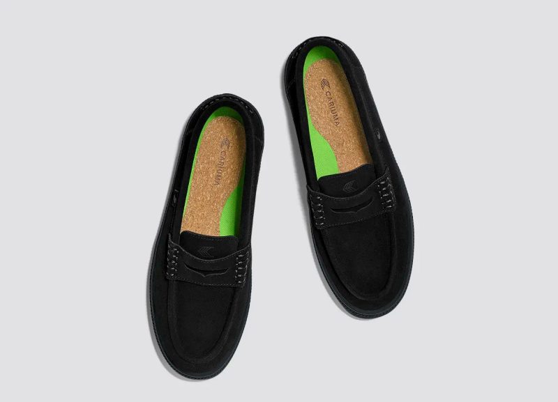 623202B10 caju all black suede loafer.slideshow5