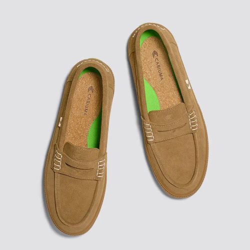 623202O31 caju all camel suede loafer.slideshow5