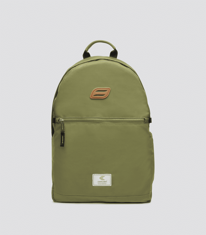 JJ Backpack Green Collection.side view