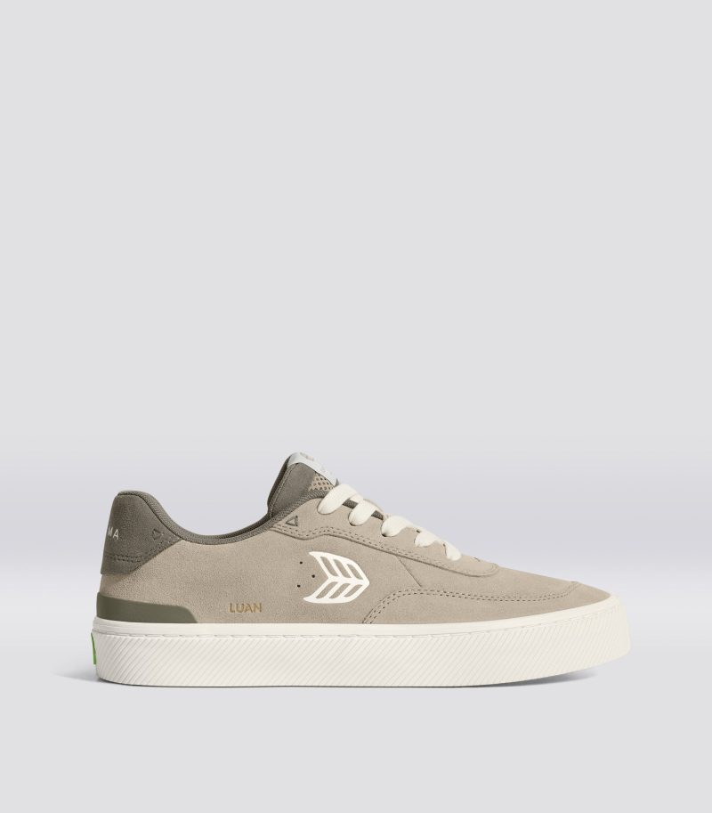 luan pro plaza taupe ivory sneaker.side view