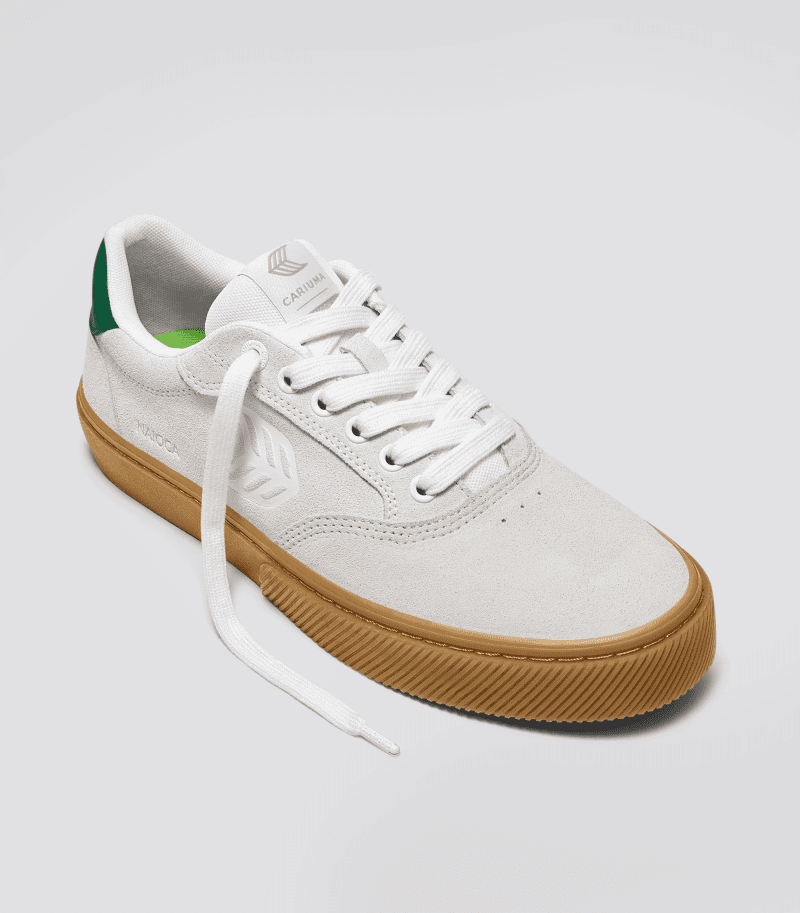 naioca smoke white gum suede sneaker.hover