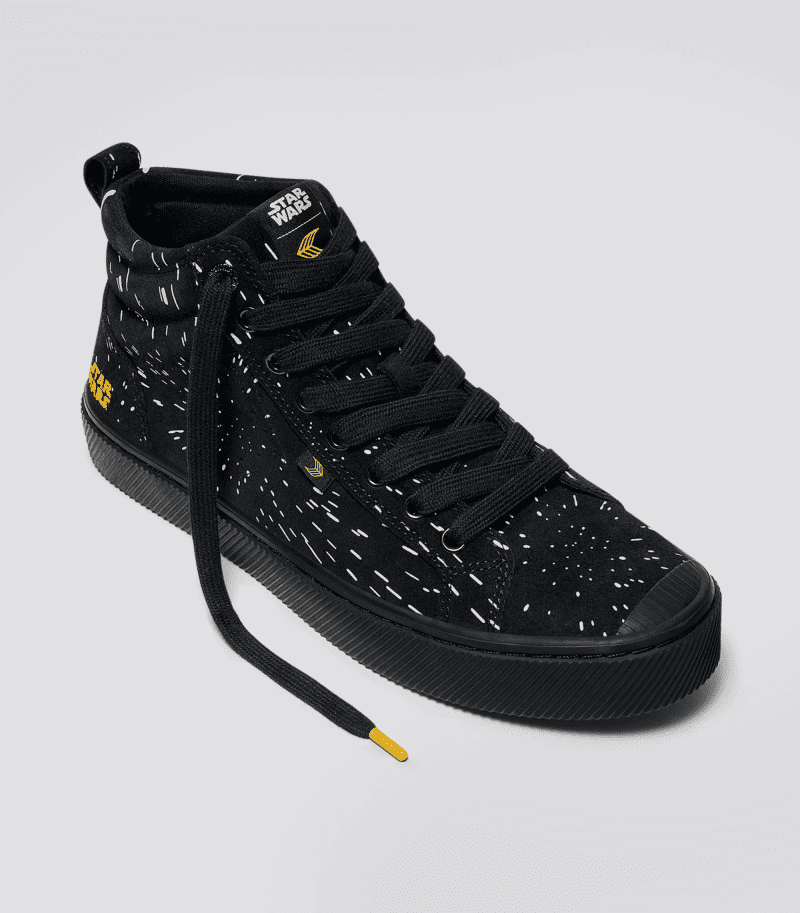 oca high star wars all black suede sneaker.fb feed