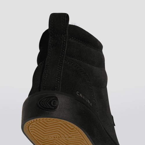 oca high therma hooks all black suede sneaker.slideshow4