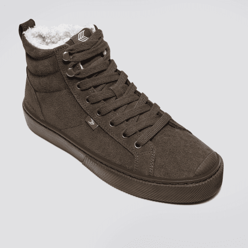 oca high therma hooks all teak suede sneaker.hover