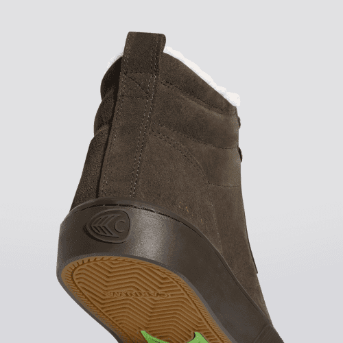 oca high therma hooks all teak suede sneaker.slideshow4