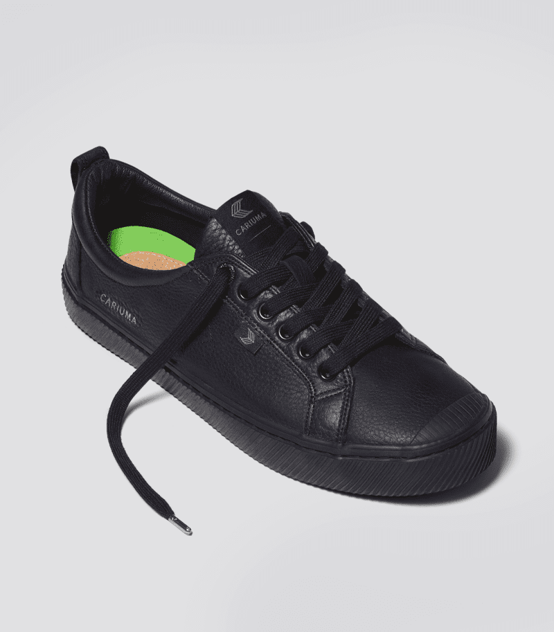 oca low all black premium leather.hover