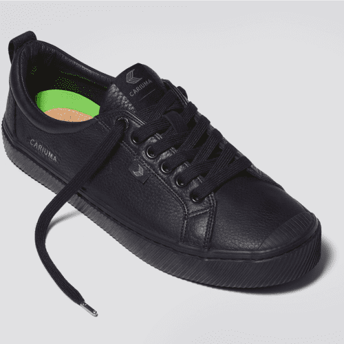 oca low all black premium leather.slideshow2