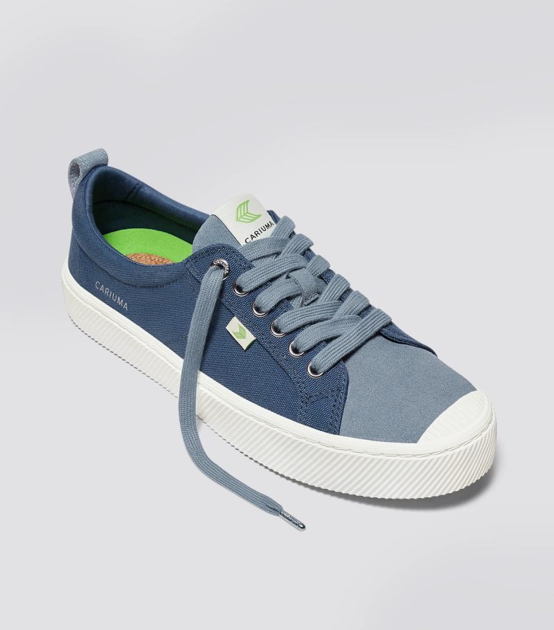 oca low blue canvas light blue suede.hover