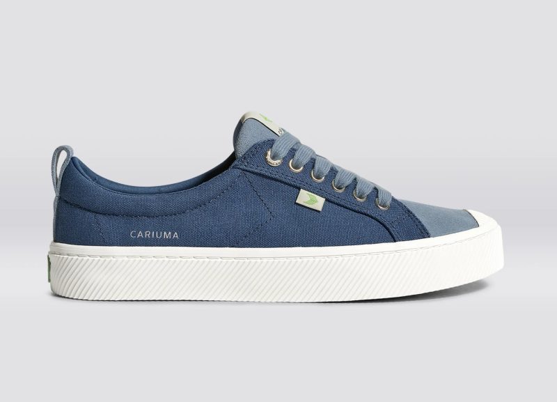 oca low blue canvas light blue suede.slideshow1