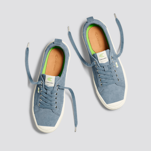 oca low blue mirage suede sneaker.feature 3 7e0a24cb 4126 41c1 b755 c2f5765b3603