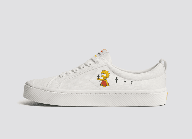 oca low simpsons lisa off white canvas.slideshow2 ec60282c a4a3 49db 8de8 17979e6696b5