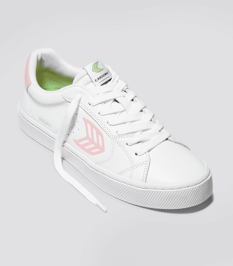 salvas white leather rose logo sneaker.fb feed 1847e2fa 32ae 49db 96ec f8cc65afb74b