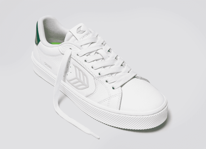 salvas white premium leather metallic green and ice.slideshow2 70aa7ba7 7fee 464e b49e 950369934447