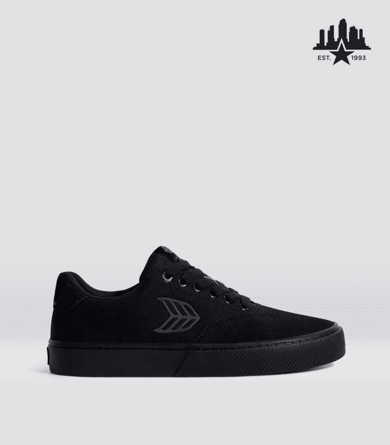 skatepark of tampa naioca pro all black suede sneaker.side view a74b8f03 a230 4023 8e53 fd38d1944fcf