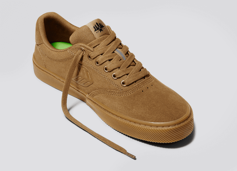 skatepark of tampa naioca pro all camel gum suede sneaker.slideshow3