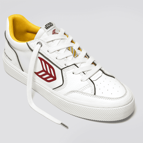 vallely star wars white premium leather sneaker.slideshow2 8dac7a1b 20e6 4f29 972f 63bd5a06755e